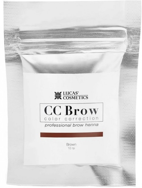 Хна для бровей CC Brow в саше коричневая 10гр.